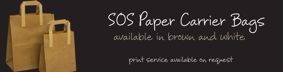 SOS Paper Carrier Bags